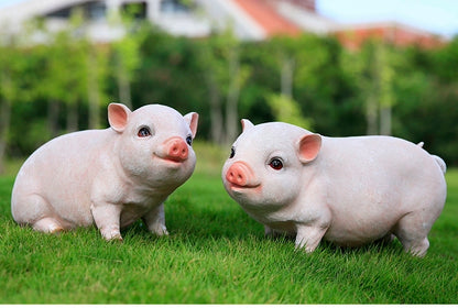 Resin Artificial pigs for garden home