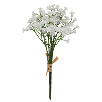 Babys Breath Artificial Flowers, Fake Flowers Gypsophila Bouquet Fall Flowers Artificial for Decoration, Real Touch Silk Flower for Wedding Christmas DIY Party Home Garden Office