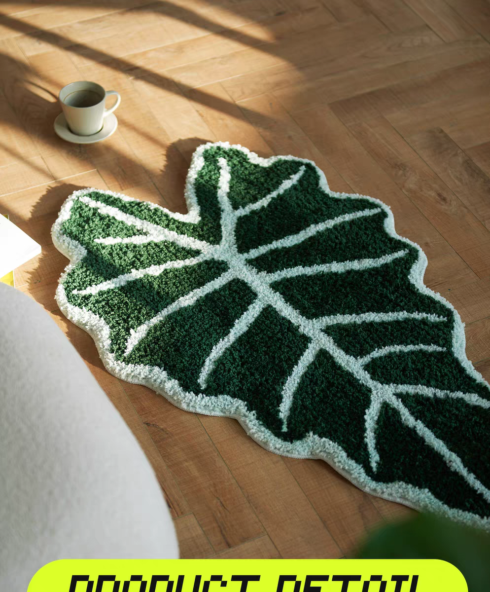 Tora Turf Polyester Rug 50x100cm