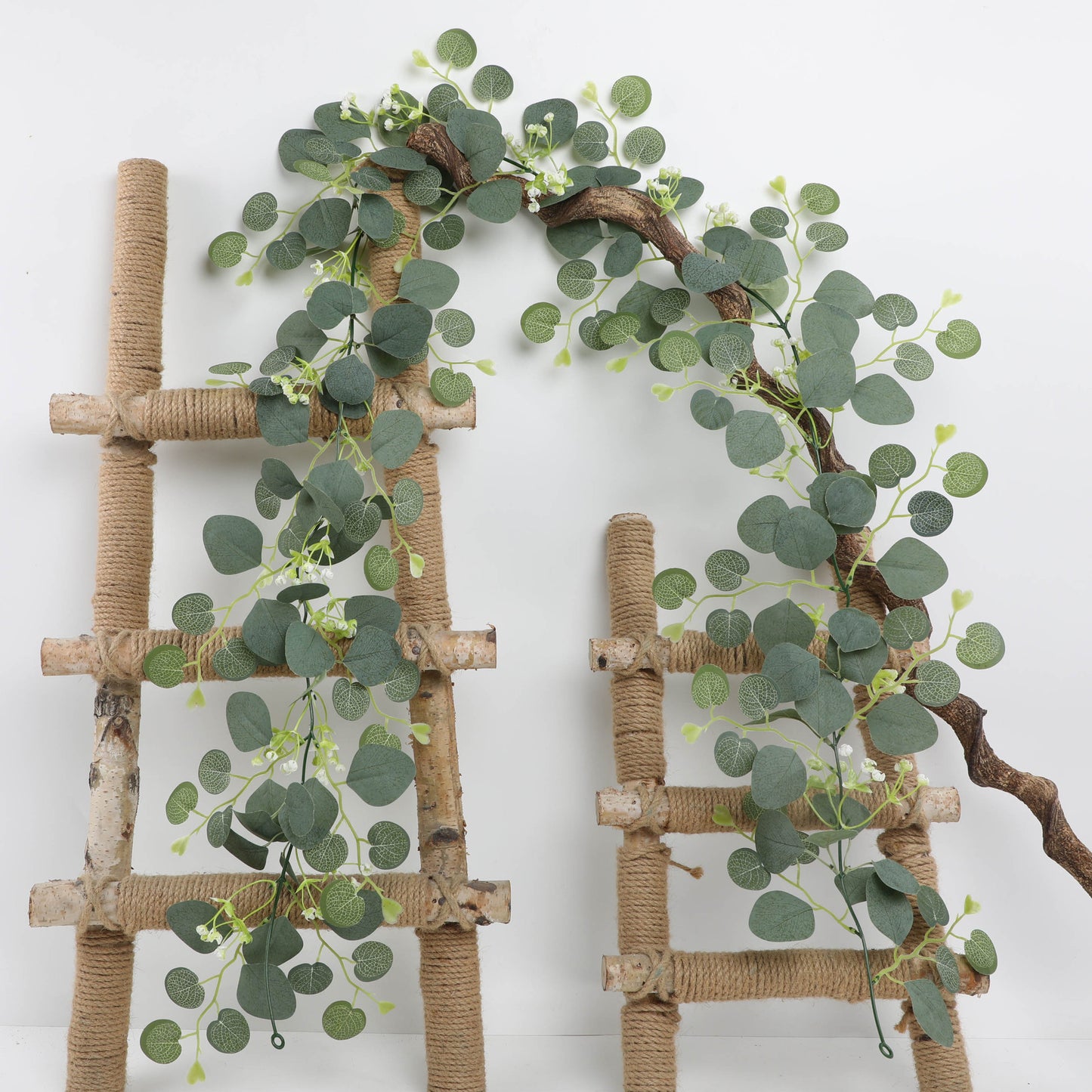 5 Pcs Artificial eucalyptus Garland for wedding party home office coffee shop decorations